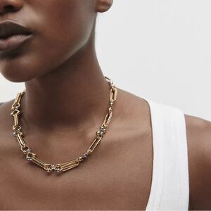 ISO🙏🏻Zara Gold Chunky Chain Necklace